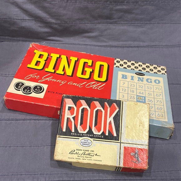 Other - Vintage Rook and Bingo games